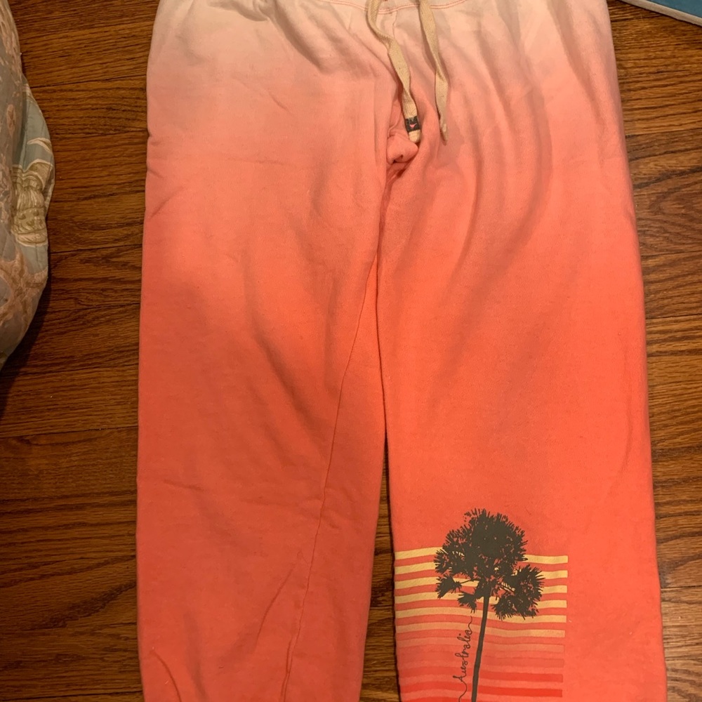 Pink ombré Mambo Australia joggers. -large